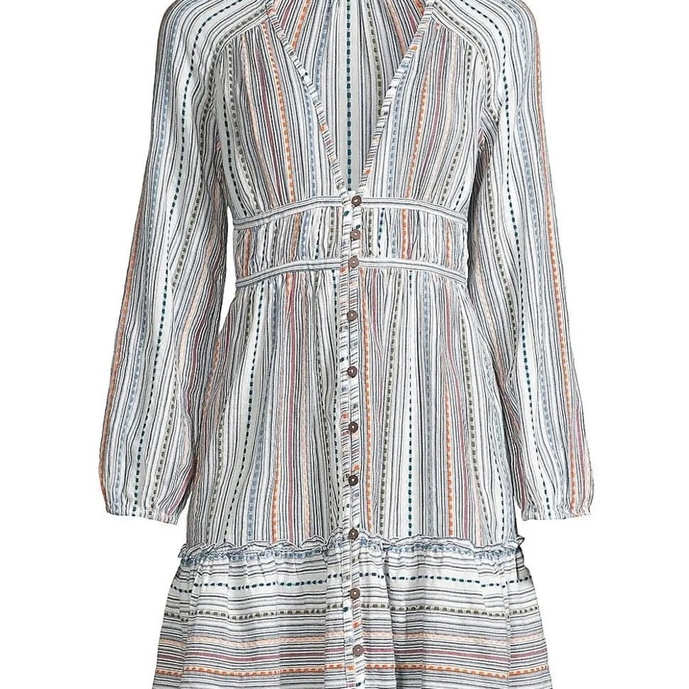 Veronica beard Suzie striped mini dress